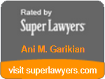 Rated By Super Lawyers | Ani M. Garikian | visit superlawyers.com